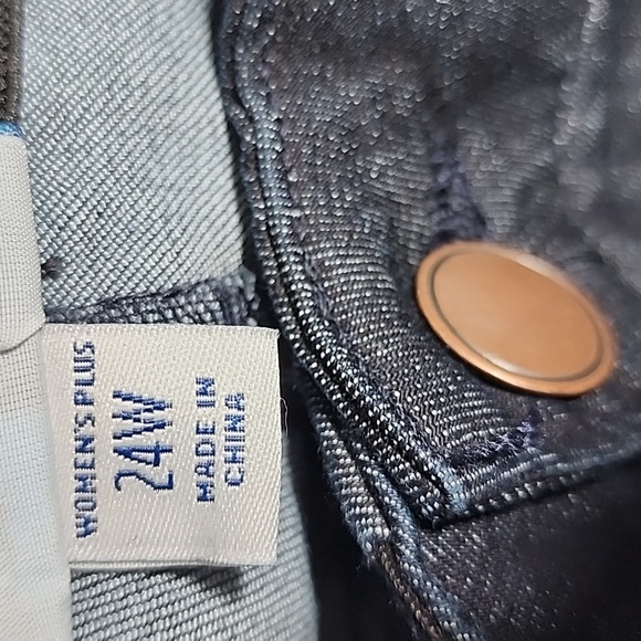 CROFT & BARROW  MID-RISE ANKLE JEGGING/ 24W - Picture 4 of 14